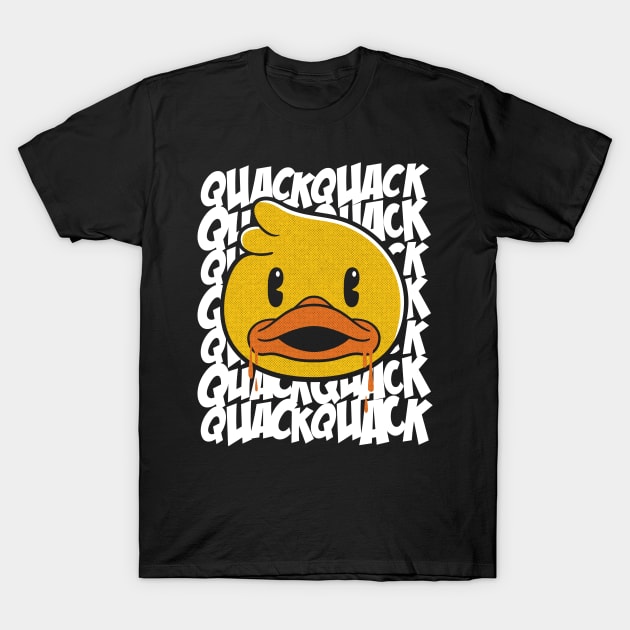 Rubber duck lol laughing out loud T-Shirt by opippi